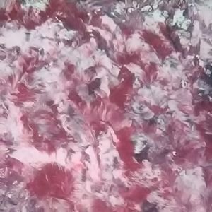 Acrylic painting of abstract design